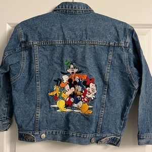 Vintage Kids Micky and Friends Disney Denim Jacket